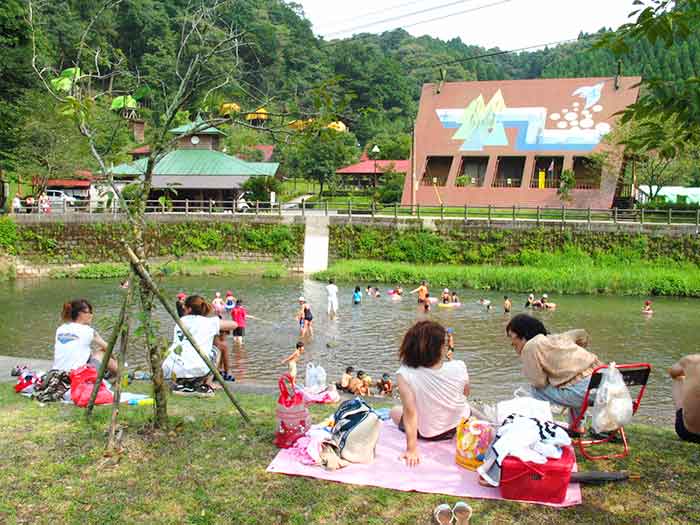 河川プール｜霧島ジオパーク