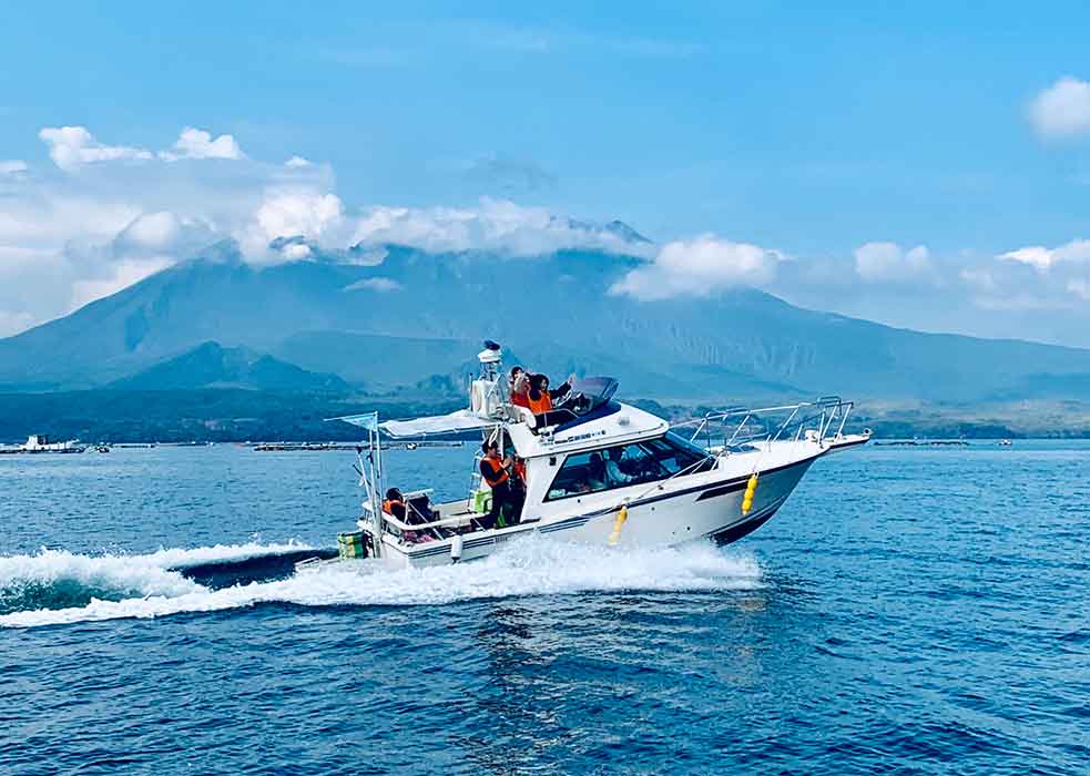 桜島とPC27
